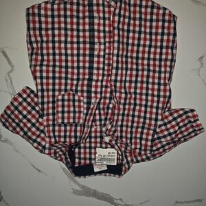 Celebrate It Kids Red and Blue Plaid  Polo Shirt